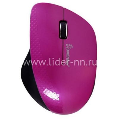 Мышь беспроводная Smartbuy 309AG (розовый/черный)