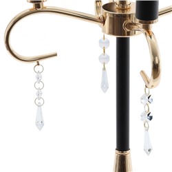 Подсвечник, L28 W28 H53,5 см