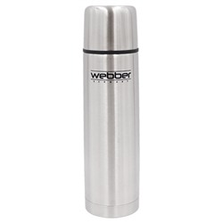 Термос WEBBER SSК-1000Р узкое горло 1,0л кнопка (24) оптом