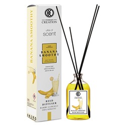 Аромадиффузор Kreasyon Reed Diffuser Banana Smoothy Home Parfum 115 ml