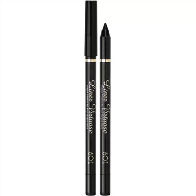 2 V. S Карандаш  для глаз устойчивый гелевый  Yeux Liner Virtuose т.601 черный