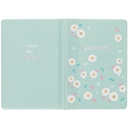 Обложка для паспорта MESHU "Happy", ПВХ, 2 кармана