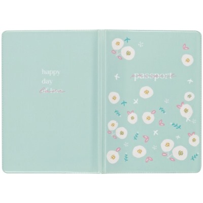 Обложка для паспорта MESHU "Happy", ПВХ, 2 кармана