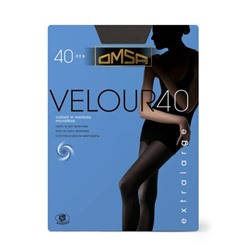Колготки теплые, Omsa, Velour 40  XL microfibra оптом