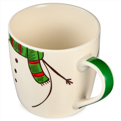 НАБОР ПОСУДЫ LEFARD "СНЕГОВИК" 2 ПР. (КРУЖКА 360МЛ, САЛАТНИК 500МЛ)