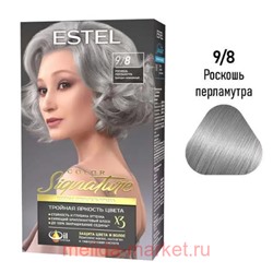 ESTEL Color Signature Стойкая Крем-гель краска для волос тон 9/8 Роскошь перламутра