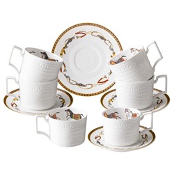 ЧАЙНЫЙ НАБОР LEFARD "PASSAGE" НА 4 ПЕР. 8 ПР 280 МЛ (КОР=8НАБ.)