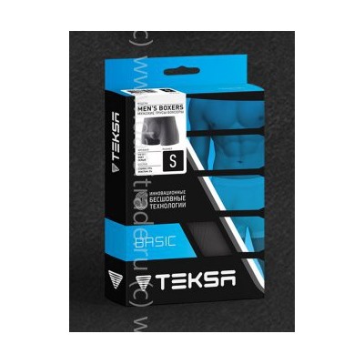 Трусы мужские MBX001-К Teksa Дроп боксеры