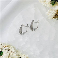 Радуга Самоцветов Швензы для сережек с Фианитами родированные