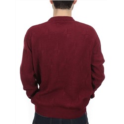 G636 VINOUS Джемпер мужской (100% шерсть)
