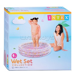 Детский бассейн "Сладкие цветы",1-3 лет, 58427NP INTEX не товарный вид