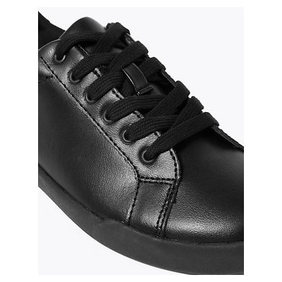 Kids' Leather Freshfeet™ Trainers (13 Small - 9 Large)