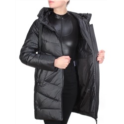 GWD202821 BLACK Пальто зимнее облегченное ICEBEAR (150 гр. холлофайбер)