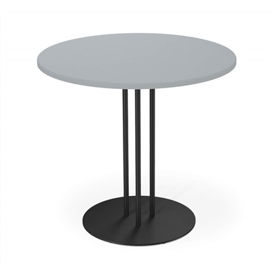 Стол SHT-TU91/TT55 80 МДФ/АБС-пластик
                        чёрный муар / серый