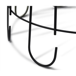 Столик кофейный SHT-CT26
                        черный муар / прозрачный лак