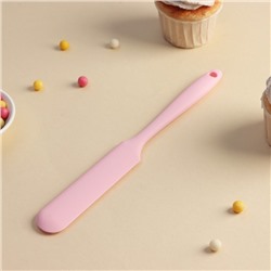 Лопатка - палетка Доляна «Винфор», 24.5 см, розовая