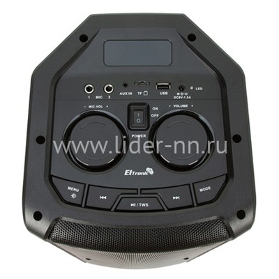 Колонка 06" (20-10 DANCE BOX 300) динамик 2шт/6.5" ELTRONIC с TWS