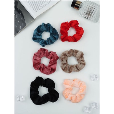 Резинка для волос «Бархат», яркость, МИКС