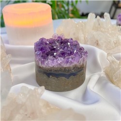 Радуга Самоцветов Друза Аметиста резная