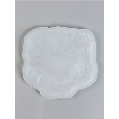 Пепельница для дома «Горы», для сигарет и стиков, белая, 16.2×4.8 см