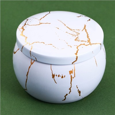 Ароматическая свеча в банке Shine bright, бабл гам, 6×6×4 см