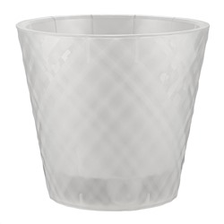 Горшок для цветов InGreen Manhattan Orchid 160 мм, 1,6 л, c дренажной вставкой IG670610999 прозрачный