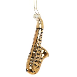Украшение новогоднее "Саксафон", L4 W2 H11 см