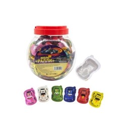 Желе "Ралли" машинки Ассорти вкусов (банка - 120 шт.)