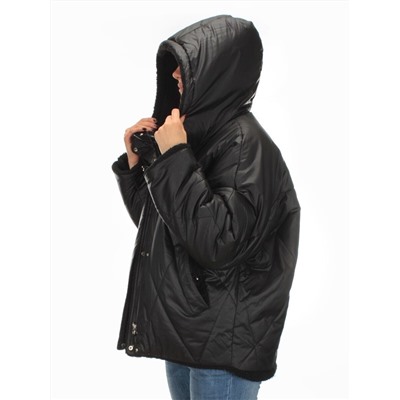 22309 BLACK Куртка зимняя двухсторонняя женская SNOW CLARITY