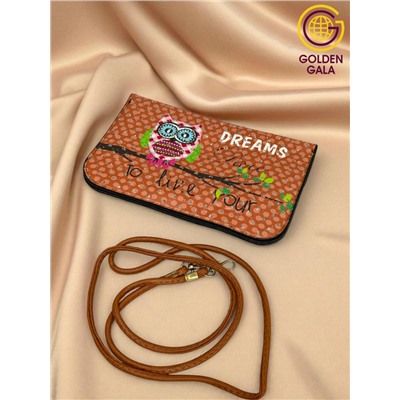 Мини сумочка на длинной ручке 20х14х5 см тип 4