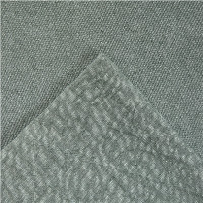Постельное бельё Этель Denim 1.5 сп, 155×210 см, 160×240 см, 50×70-2 шт., оливковое, жатый хлопок