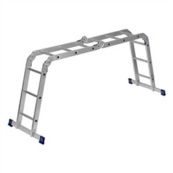 Лестница шарнирная алюминиевая, 4 х 3 ступени, Сибртех