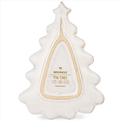 НАБОР СЕРВИРОВОЧНЫХ БЛЮД КОЛЛЕКЦИЯ "PINE CONES", 2 ШТ. / 18,2*13,3*2 СМ