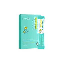 Успокаивающая и восстанавливающая маска с ромашкой SADOER Chamomile soothing & repair , 6 г