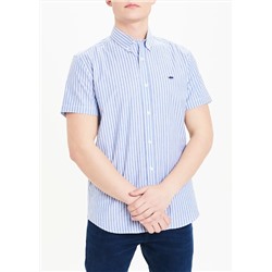 Short Sleeve Bengal Stripe Oxford Shirt