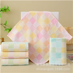 Gauze scarf, double-layer soft eating bib, wholesale