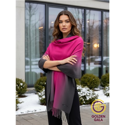 Палантин теплый из кашемира с переходом цвета Арт 2323/16