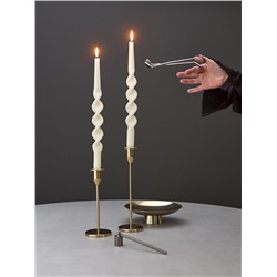 Набор аксессуаров для свечей графитового цвета из коллекции Essential