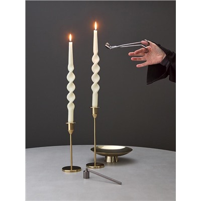 Набор аксессуаров для свечей графитового цвета из коллекции Essential