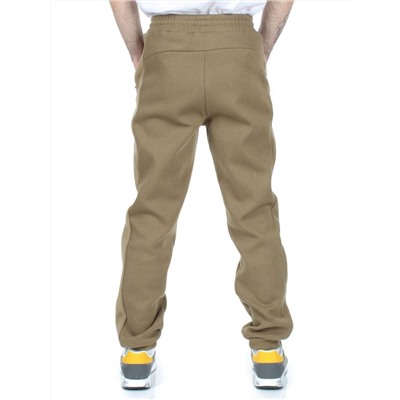 B39BR DARK BEIGE Брюки спортивные мужские (90% хлопок, 10% полиэстер)