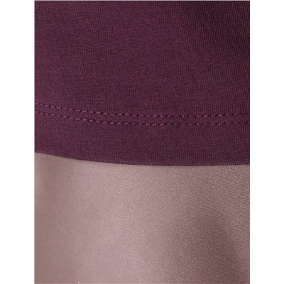 Нарядная футболка с блестящим принтом