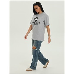Футболка "Микки" серый женская
