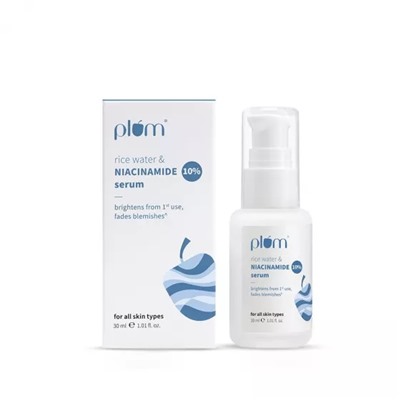 Сыворотка для лица с Рисовой водой и Ниацинамидом (30 мл), Rice Water & Niacinamide 10% Serum, произв. Plum