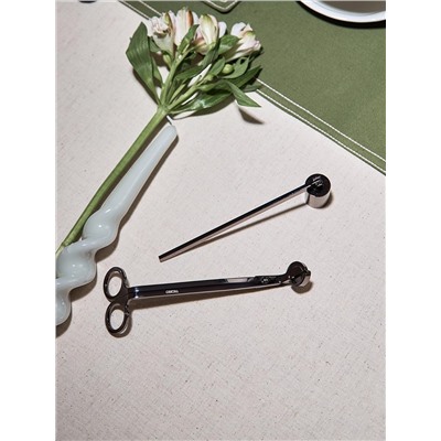 Набор аксессуаров для свечей графитового цвета из коллекции Essential