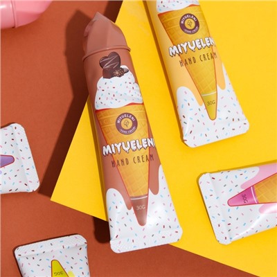 УЦЕНКА Крем для рук «Шоколад с мороженым» увлажняющий, 30 мл