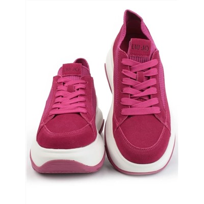 05-A9000-6 PINK Кроссовки женские (натуральная замша)