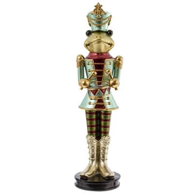 GAEM Фигурка декоративная "Солдатик-лягушонок", L9,5 W9,5 H37,5 см