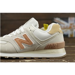 Премиальные New Balance 574 из натуральной замши