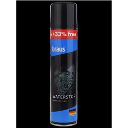 BRAUS Пропитка водоотталкивающая WATERSTOP 400 мл