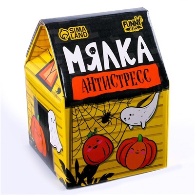 Мялка-антистресс «Кошмарик», с наклейками, цвета МИКС